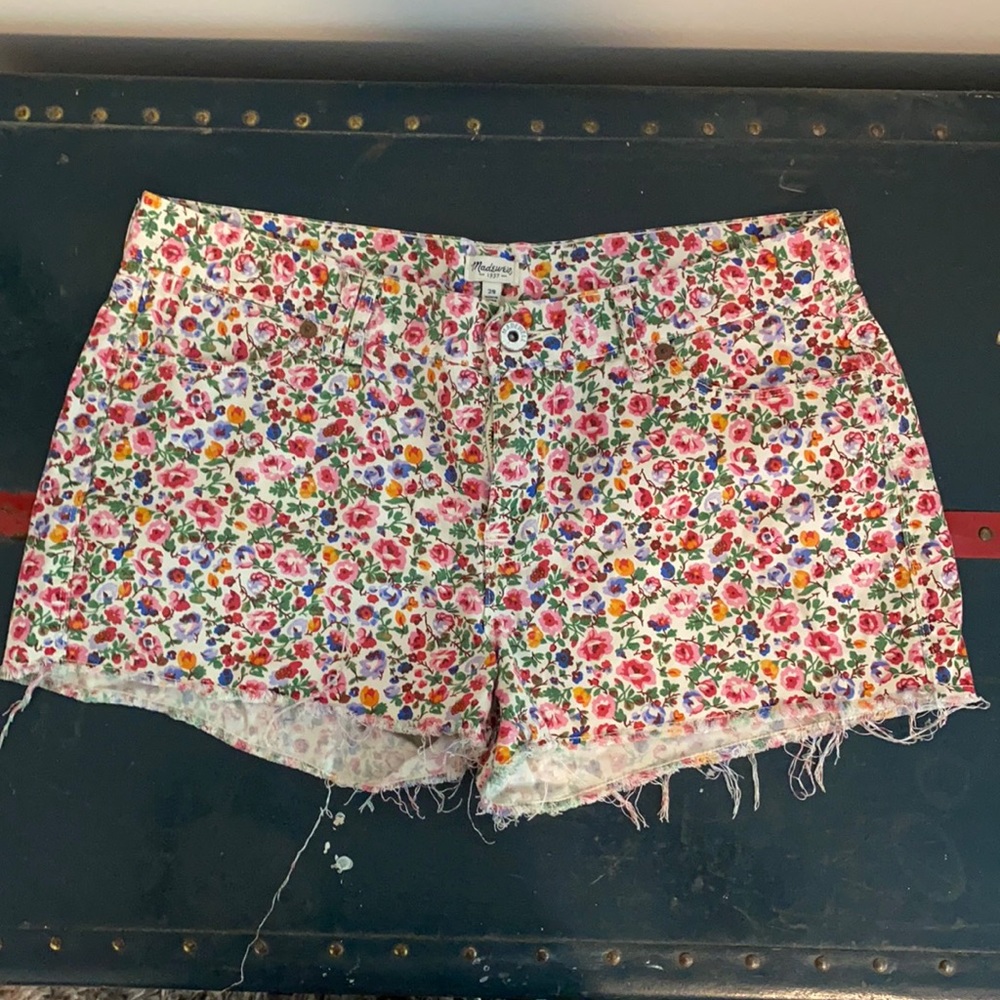 Madewell Floral Shorts